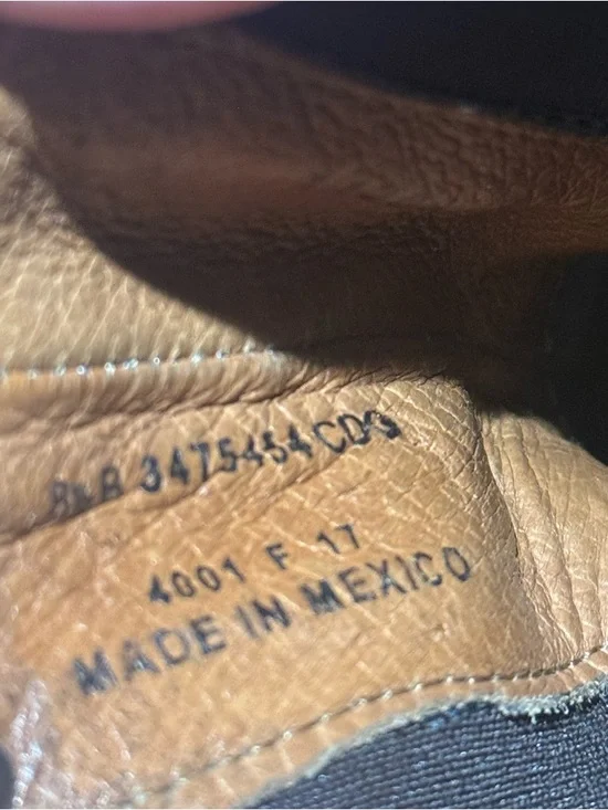 Frye Melissa Chelsea Boots in Cognac Leather Size 8.5 - Picture 15 of 16